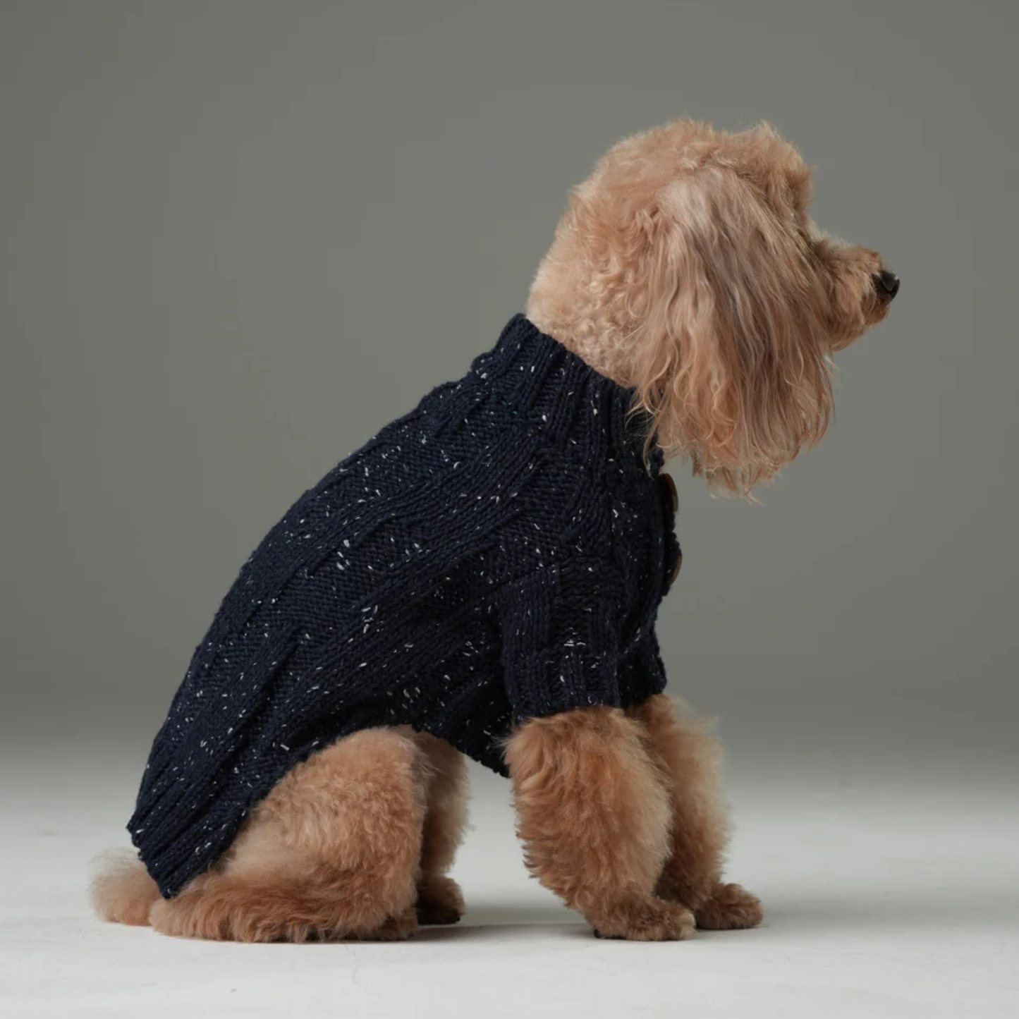 Glacier Pet Sweater Navy