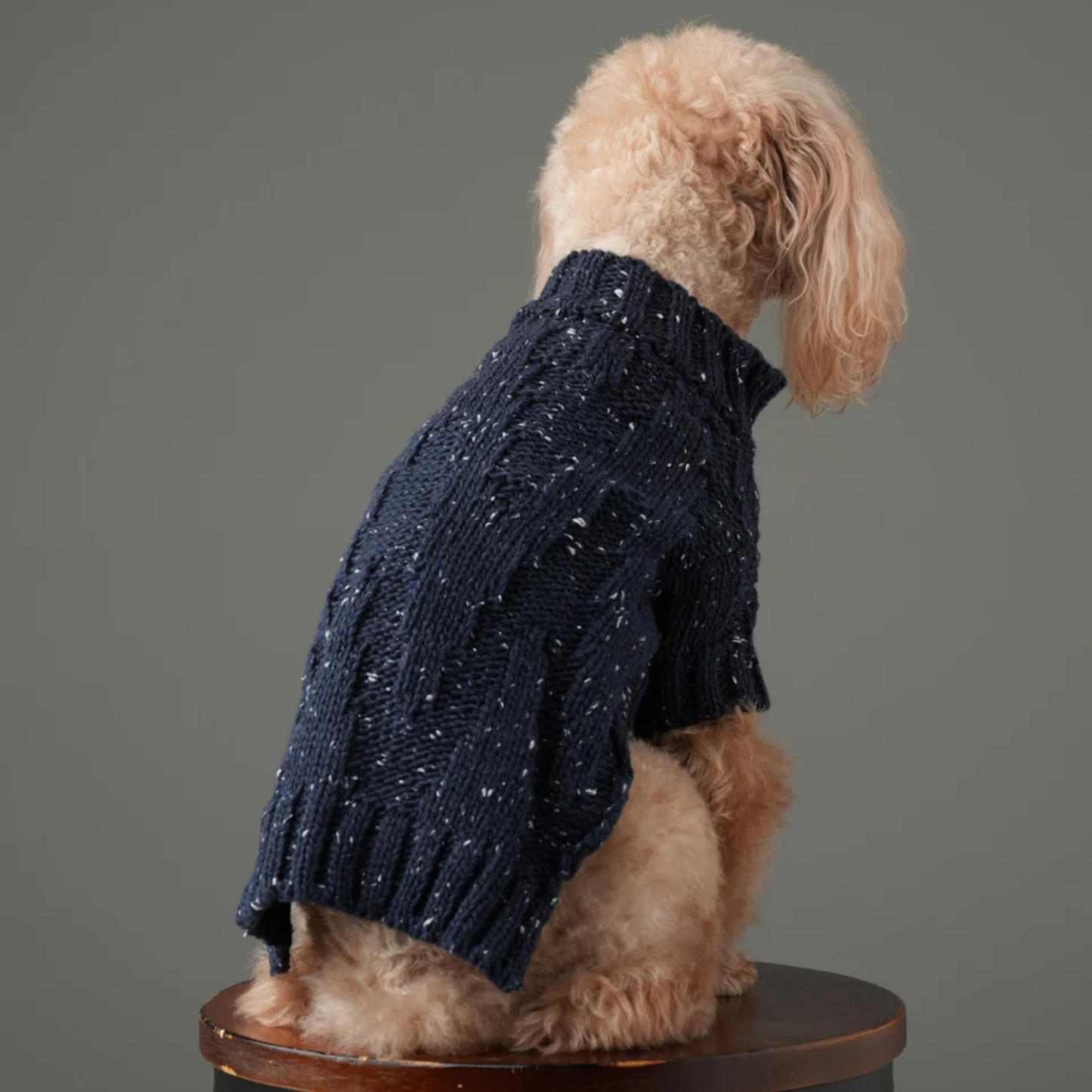 Glacier Pet Sweater Navy