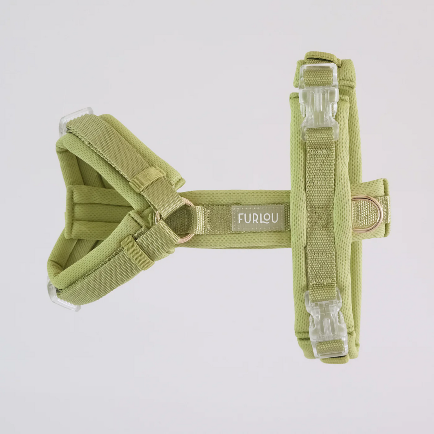 Lime Green Comfort Dog Harness