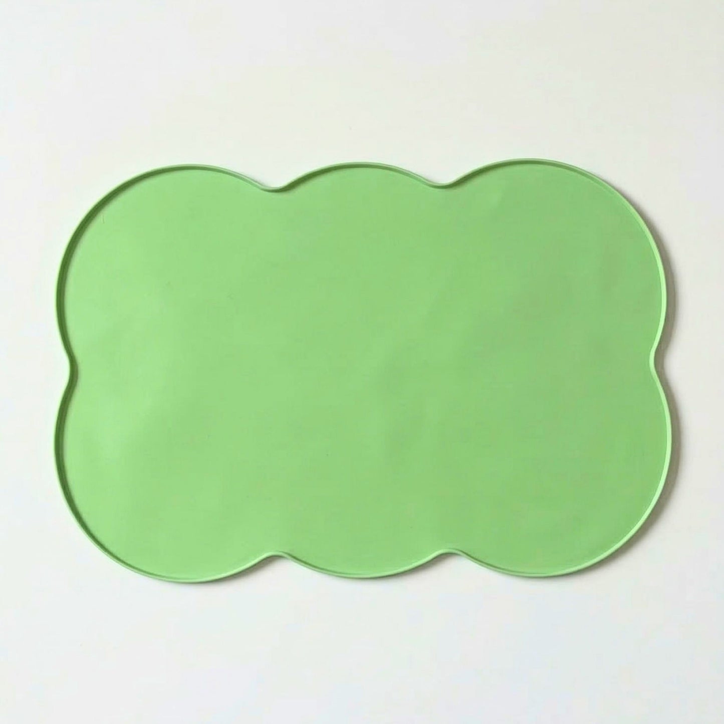 Splashy Cloud Green