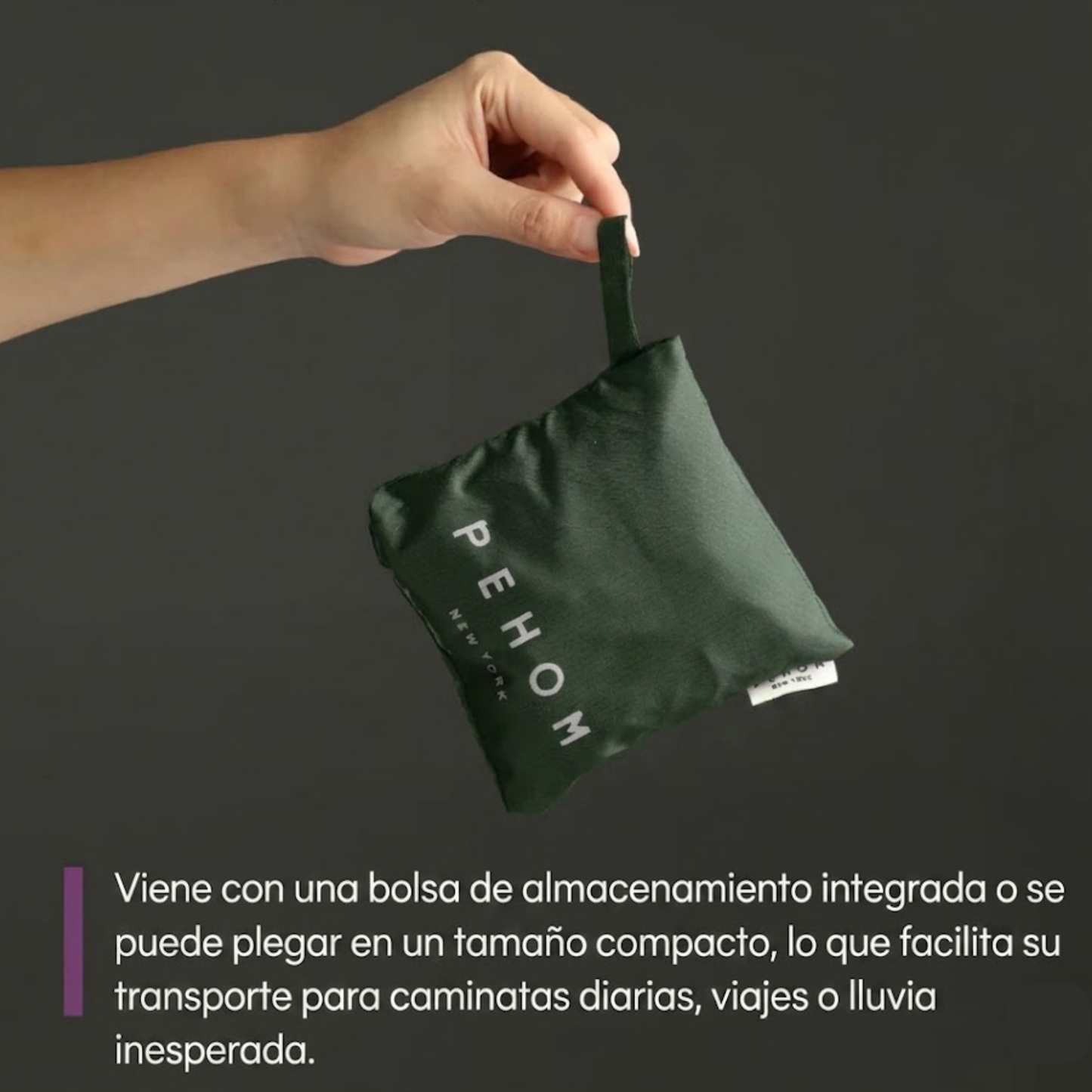 Capsule Raincoat Green