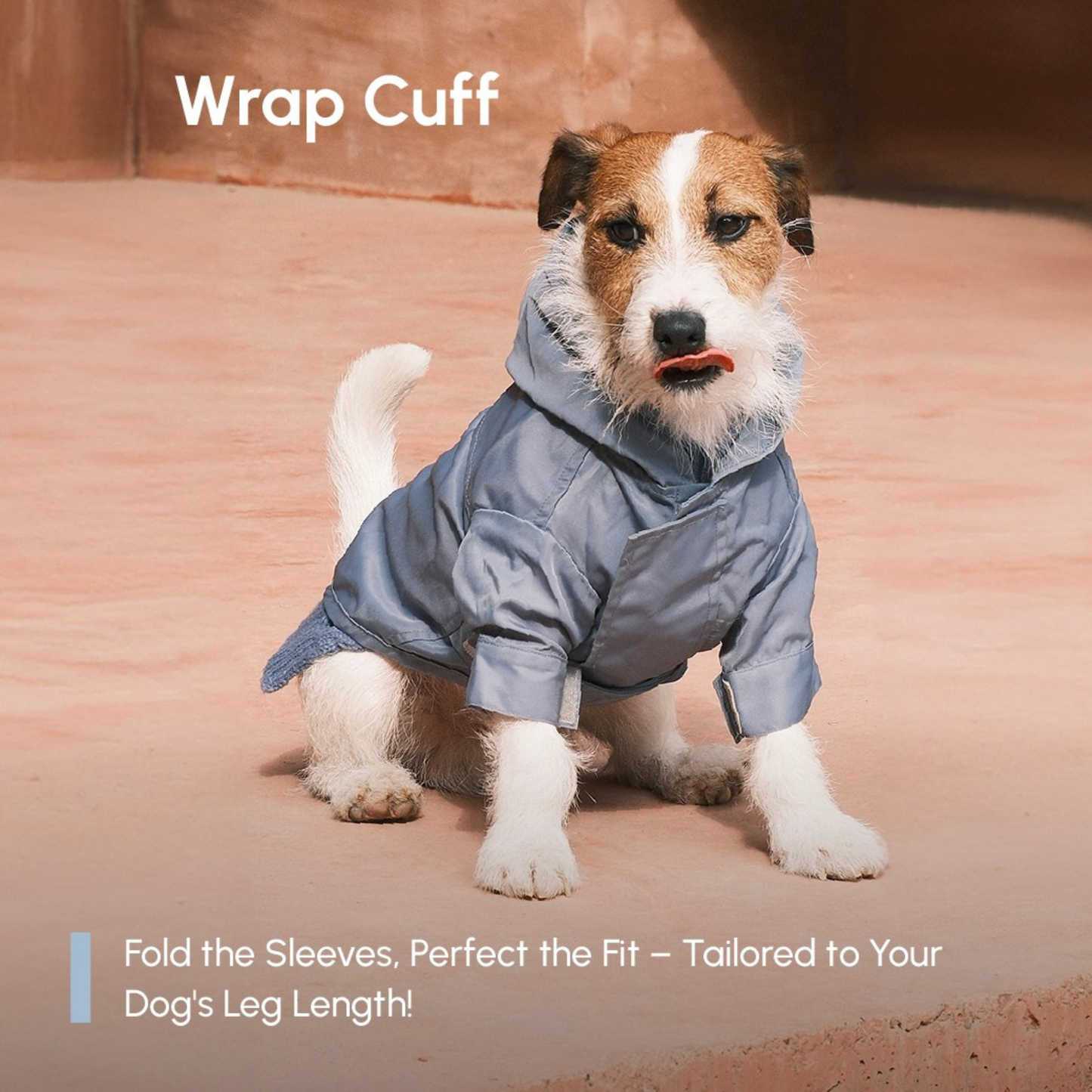 Tribeca Adjustable Raincoat Light Blue