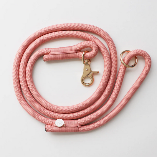 Rose Braided Rope Leash