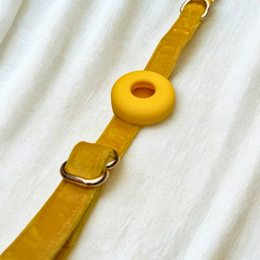 Yellow G.Boy AirTag Holder