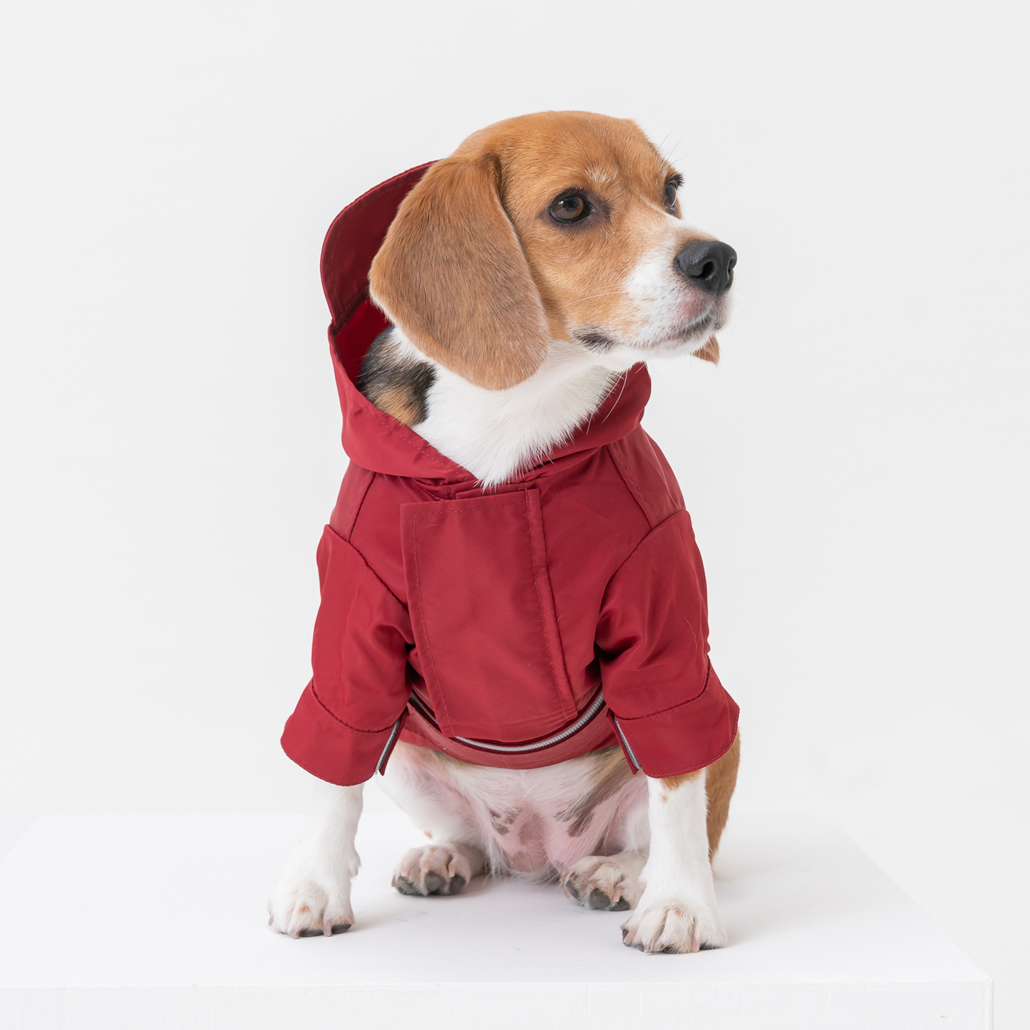 Tribeca Adjustable Raincoat Red