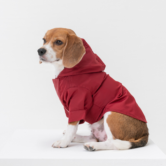 Tribeca Adjustable Raincoat Red