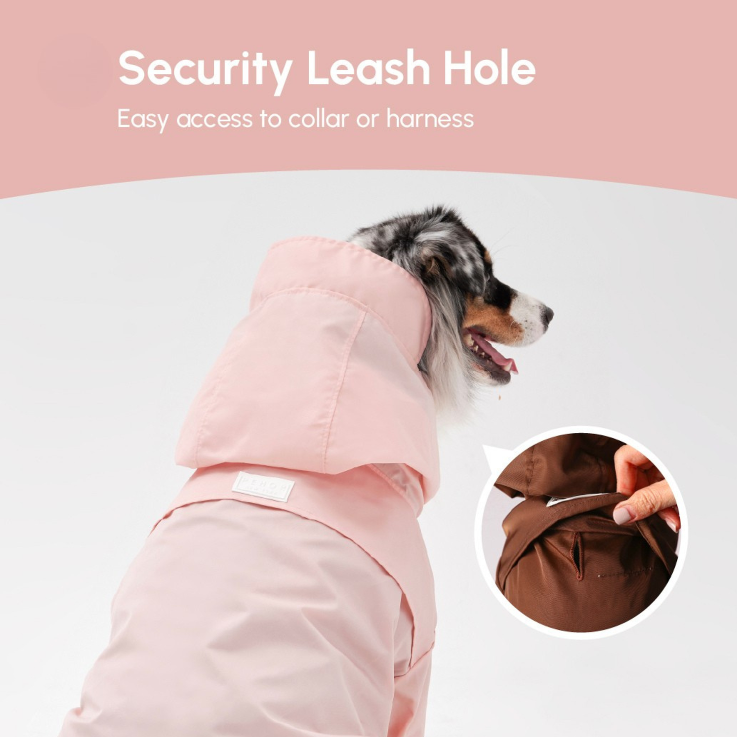 Tribeca Adjustable Raincoat Pink
