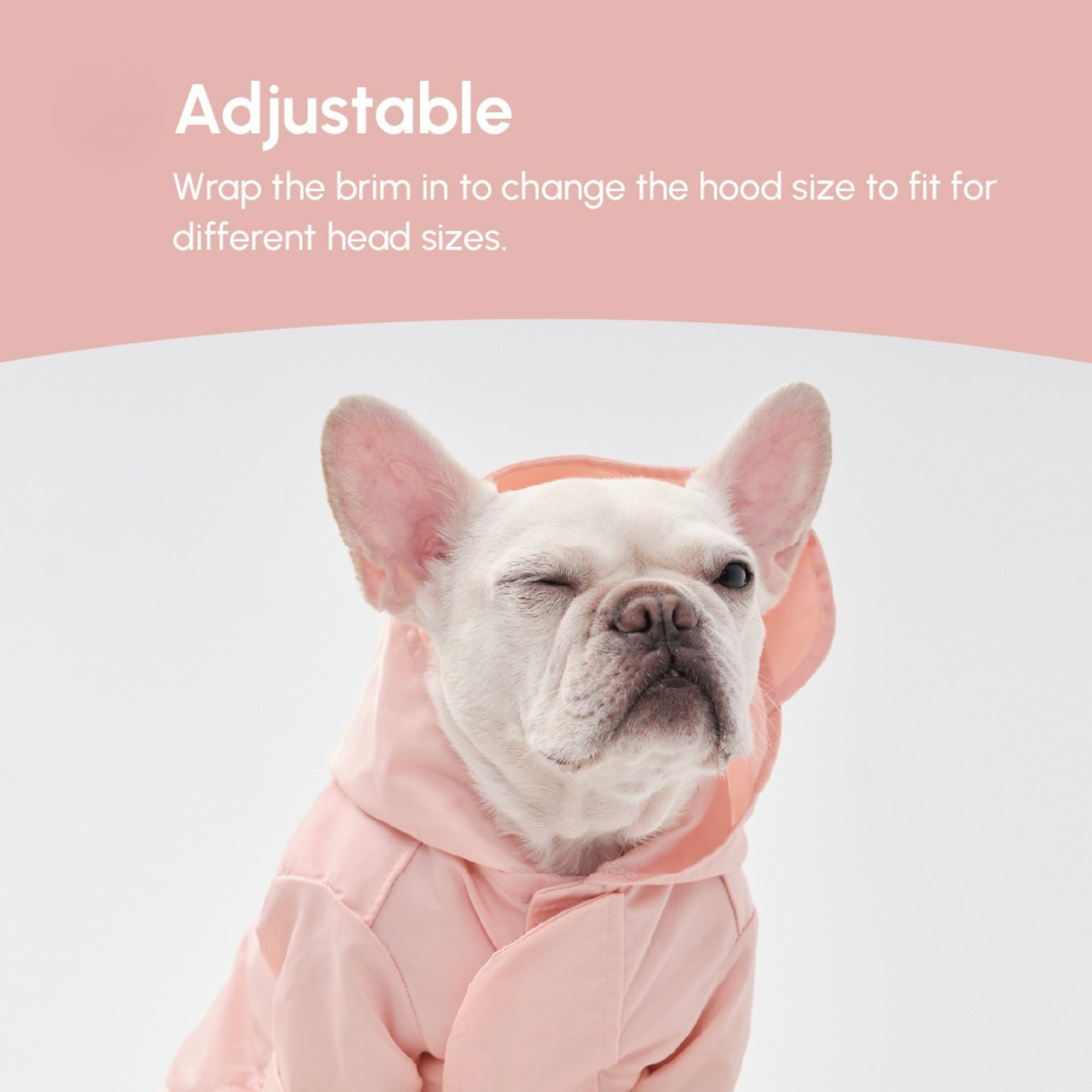 Tribeca Adjustable Raincoat Pink