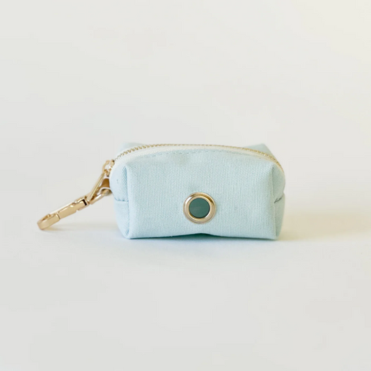 Baby Blue Poop Bag Holder