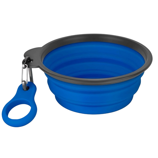 Collapsible Dog Bowls with Bottle Carrier