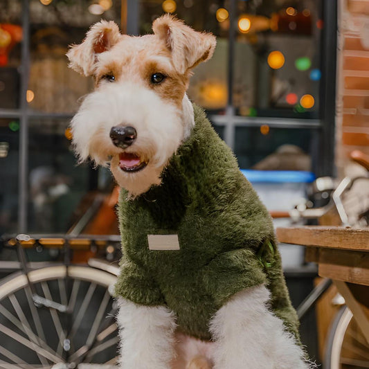 Eskimo Fuzzy Sweater Green