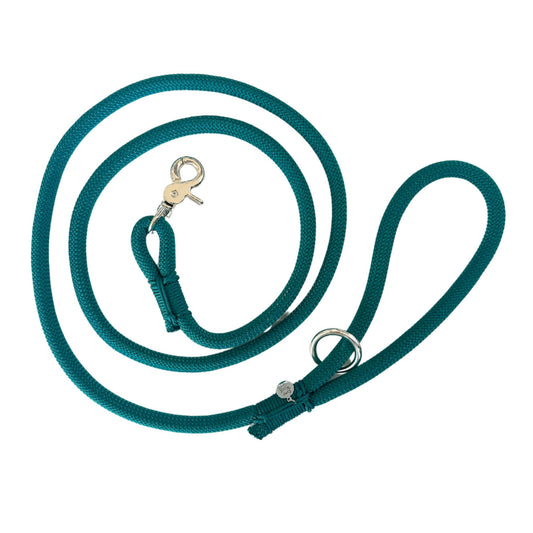 Teal Rope Leash