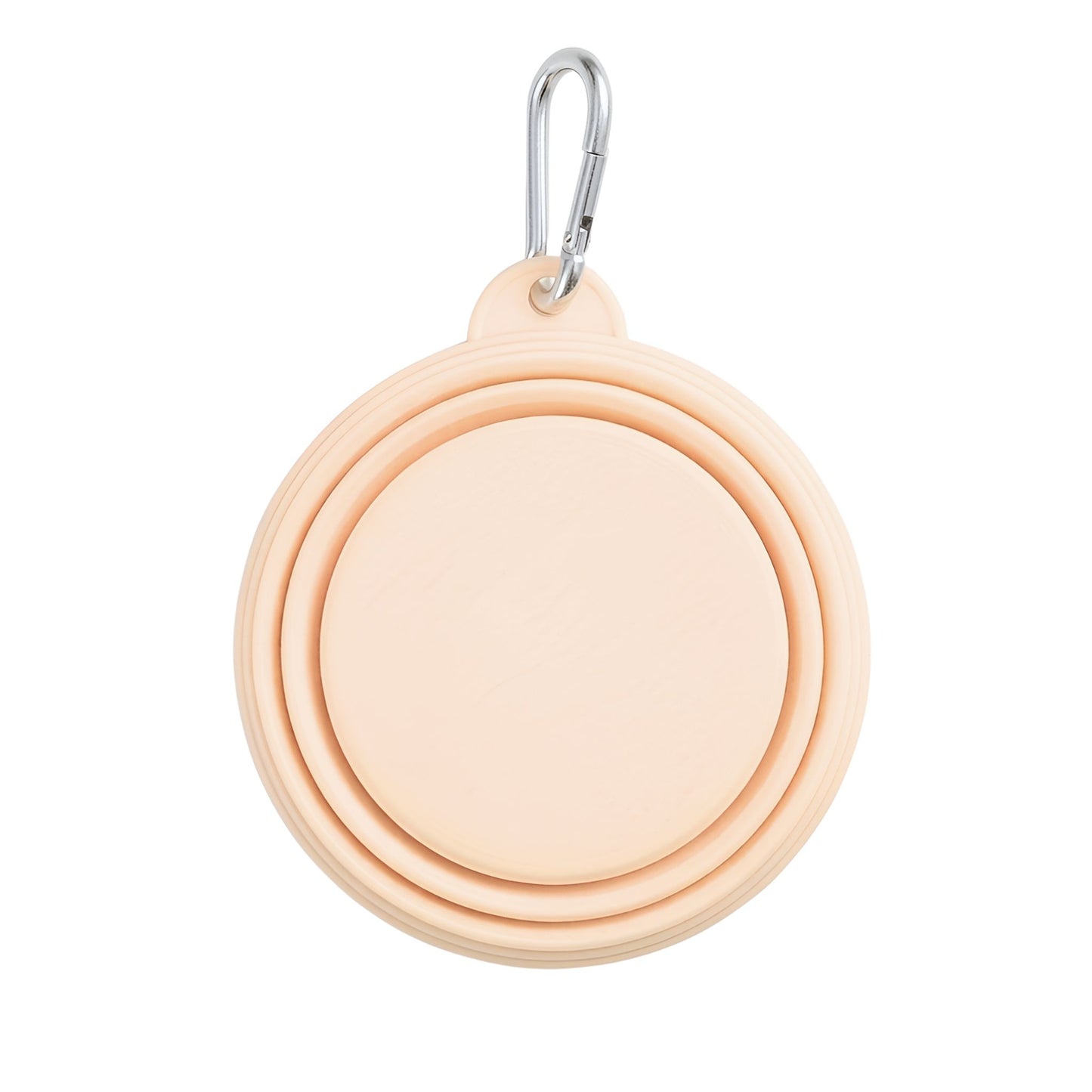 Collapsible Dog Bowl Pastel Butter Yellow